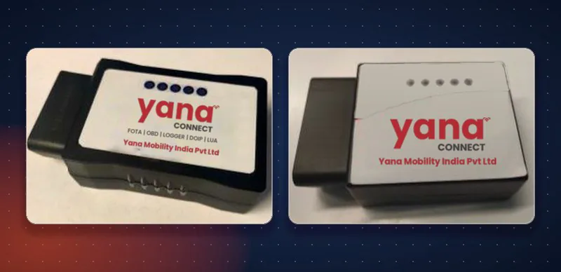 Two YANA Connect OBD-II diagnostics dongles